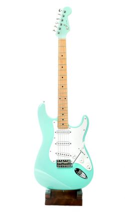 LT Custom Strat Surf Green