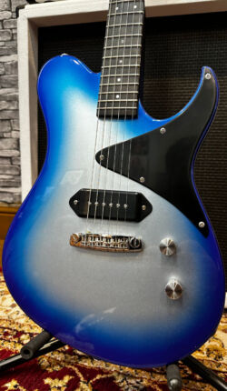 Blue Burst Guitar